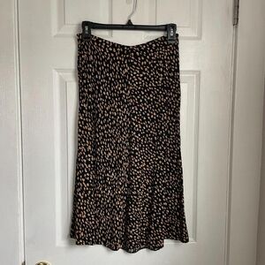 Stylish Black and Tan Women's Skirt